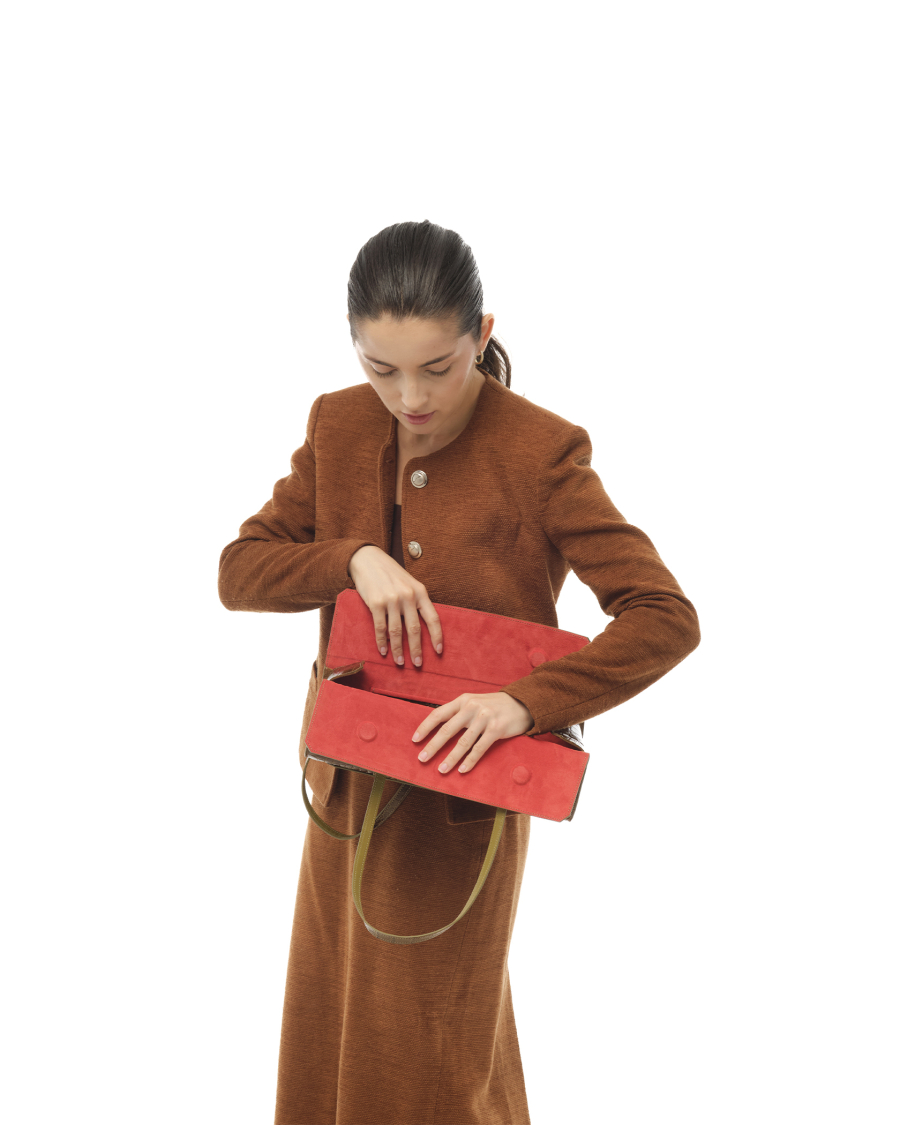 Сумка «Спаржа» / «Asparagus» VOLCHEK, цвет: коричневый E3 купить онлайн