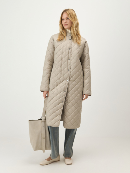 Пальто двустороннее Conso, цвет: бежевый, SEL 260112 - бежевый купить онлайн