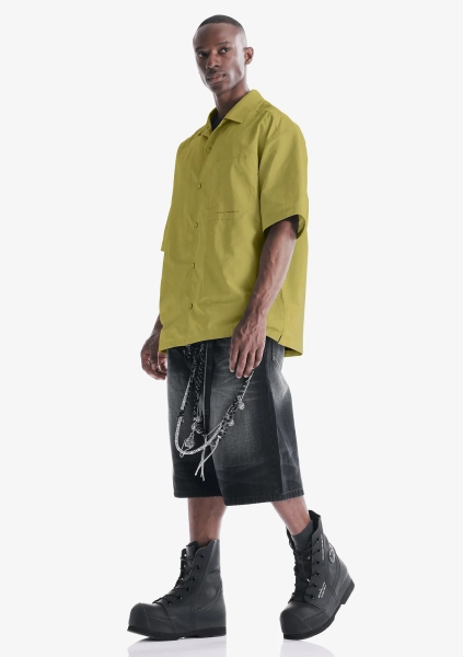 Рубашка KRAKATAU, цвет: горчично-желтый, Nm80-812 купить онлайн