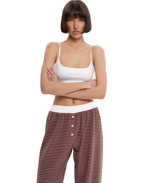 Брюки Suborbia, цвет: коричневый, 006772 купить онлайн