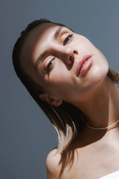 Серебряные серьги-пусеты «Вышивка» SBLESKOM, цвет: розовый, 31845 купить онлайн