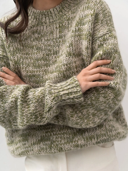 Свитер Brad Pitt TRES, цвет: зеленый, НФ-00002393 купить онлайн Свитер Brad Pitt TRES, цвет: зеленый, НФ-00002393 купить онлайн