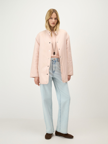 Куртка двусторонняя с поясом Conso, цвет: оранжевый, SEM 260113 - персиковый купить онлайн