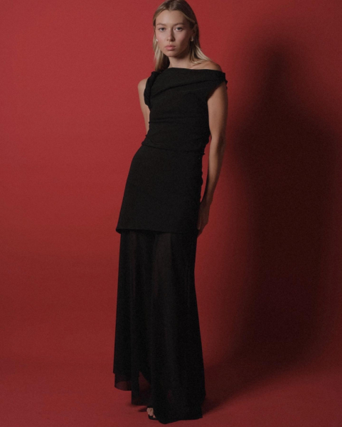 Юбка с баской