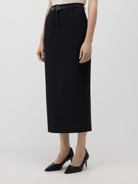 Юбка Conso, цвет: Черный, PU 260427 - черный купить онлайн