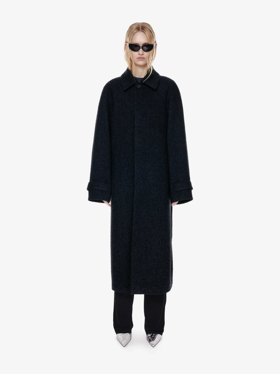 Однобортное пальто оверсайз из шерсти p.p.s., цвет: мультиколор, 1114.000.00.00.024 купить онлайн