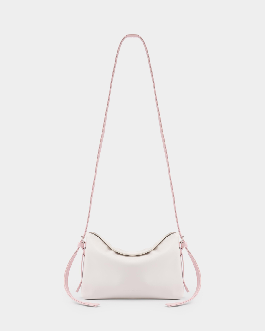 Миниатюрная сумка-клатч Arny Praht, цвет: молочный-зефир  купить онлайн