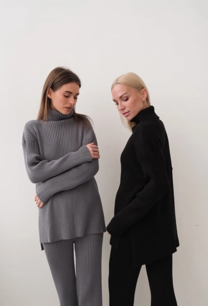 Брюки трикотажные MINI, цвет: серый, НФ-00000131 купить онлайн Брюки трикотажные MINI, цвет: серый, НФ-00000131 купить онлайн