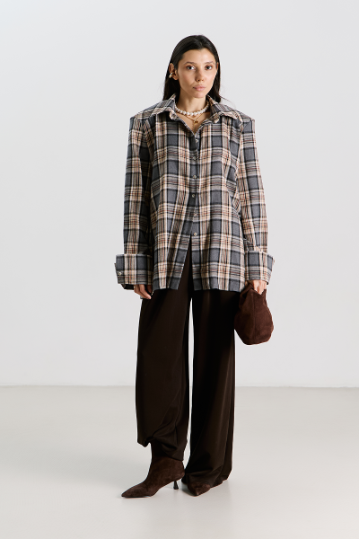 Брюки MIA AIM, цвет: коричневый, MIA741 купить онлайн