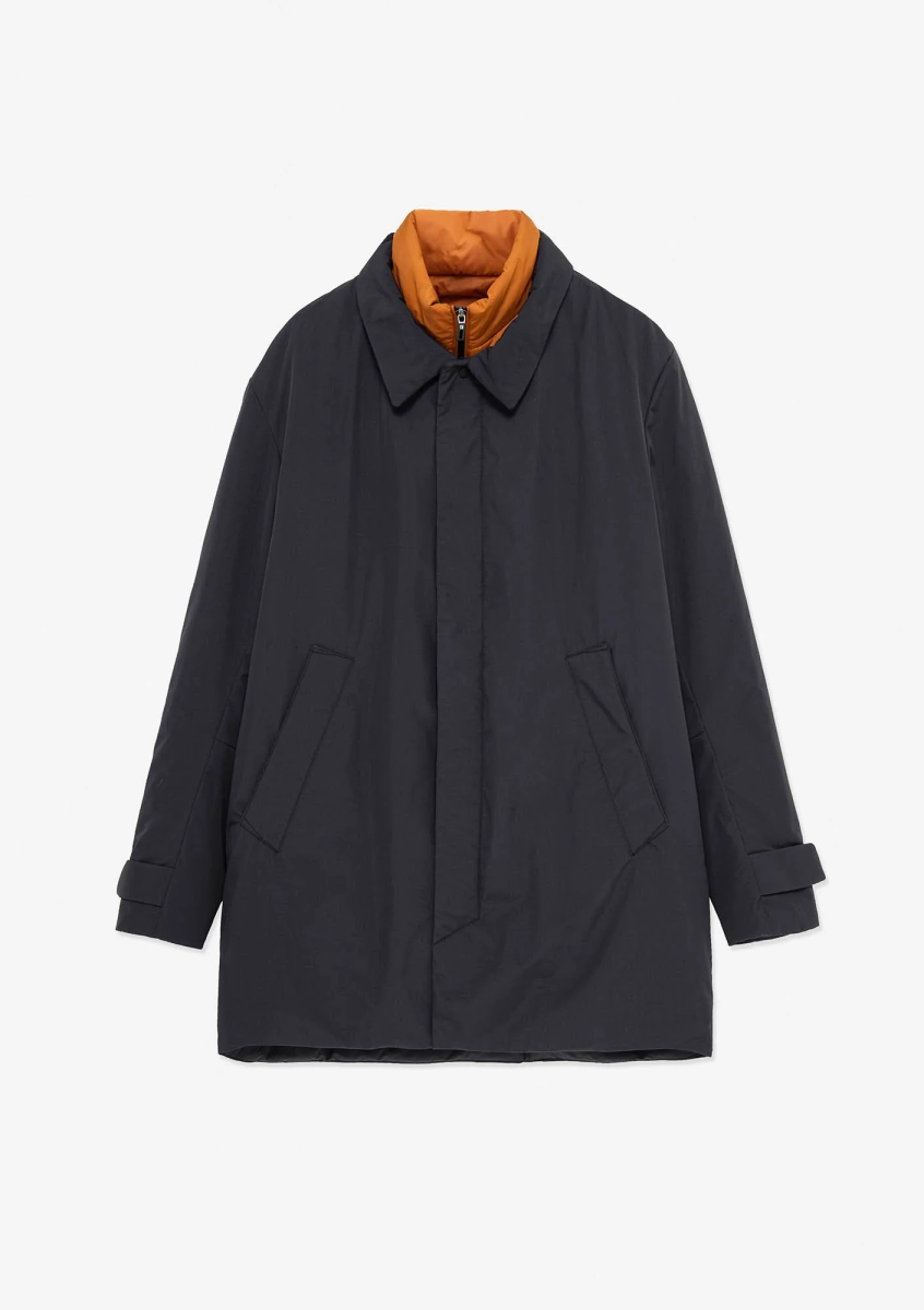 Тренч KRAKATAU, цвет: серый, Qm549-2 купить онлайн