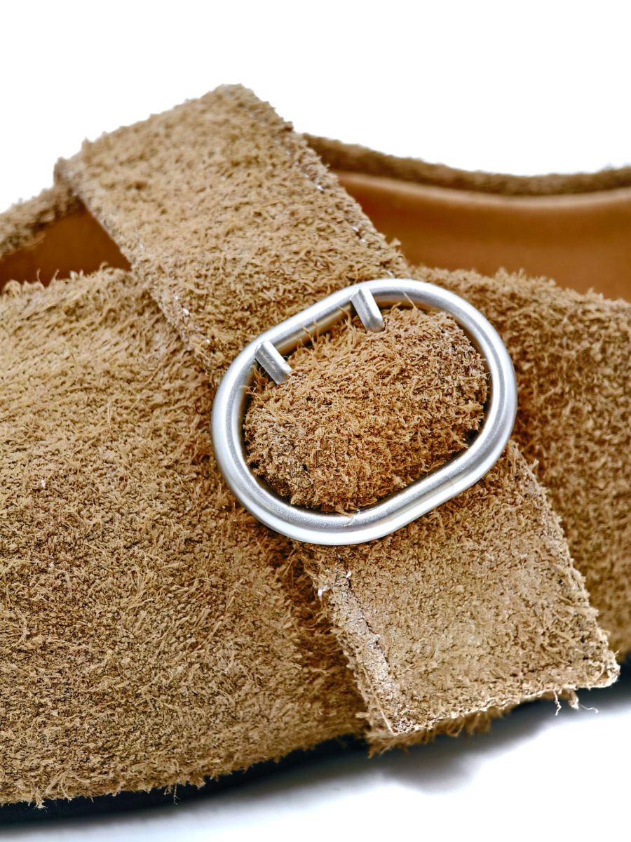 Туфли из натуральной замши GRANDERA, цвет: коричневый c165-5 (910) купить онлайн