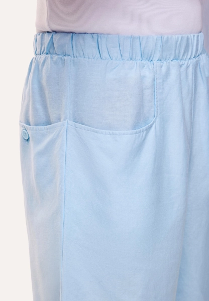 Мужские шорты льняные MUTED, цвет: голубой, 904737.MSHT0010_Light-blue купить онлайн