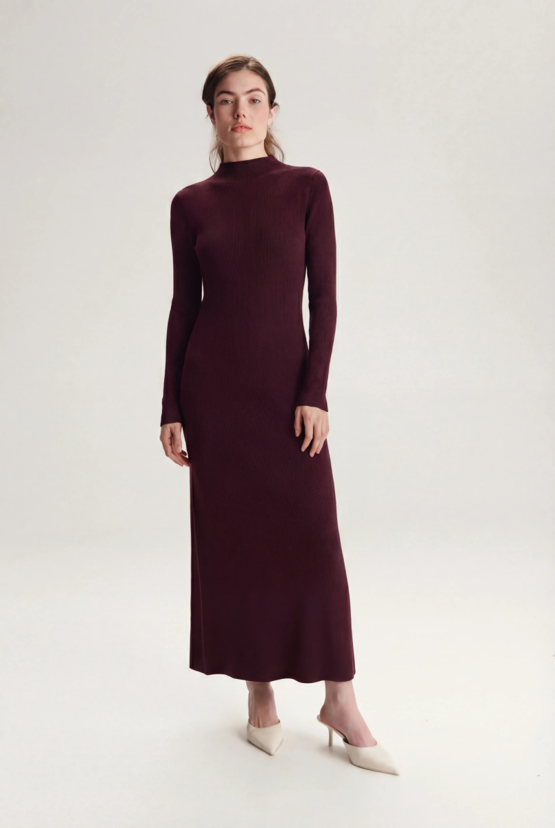 Платье трикотажное