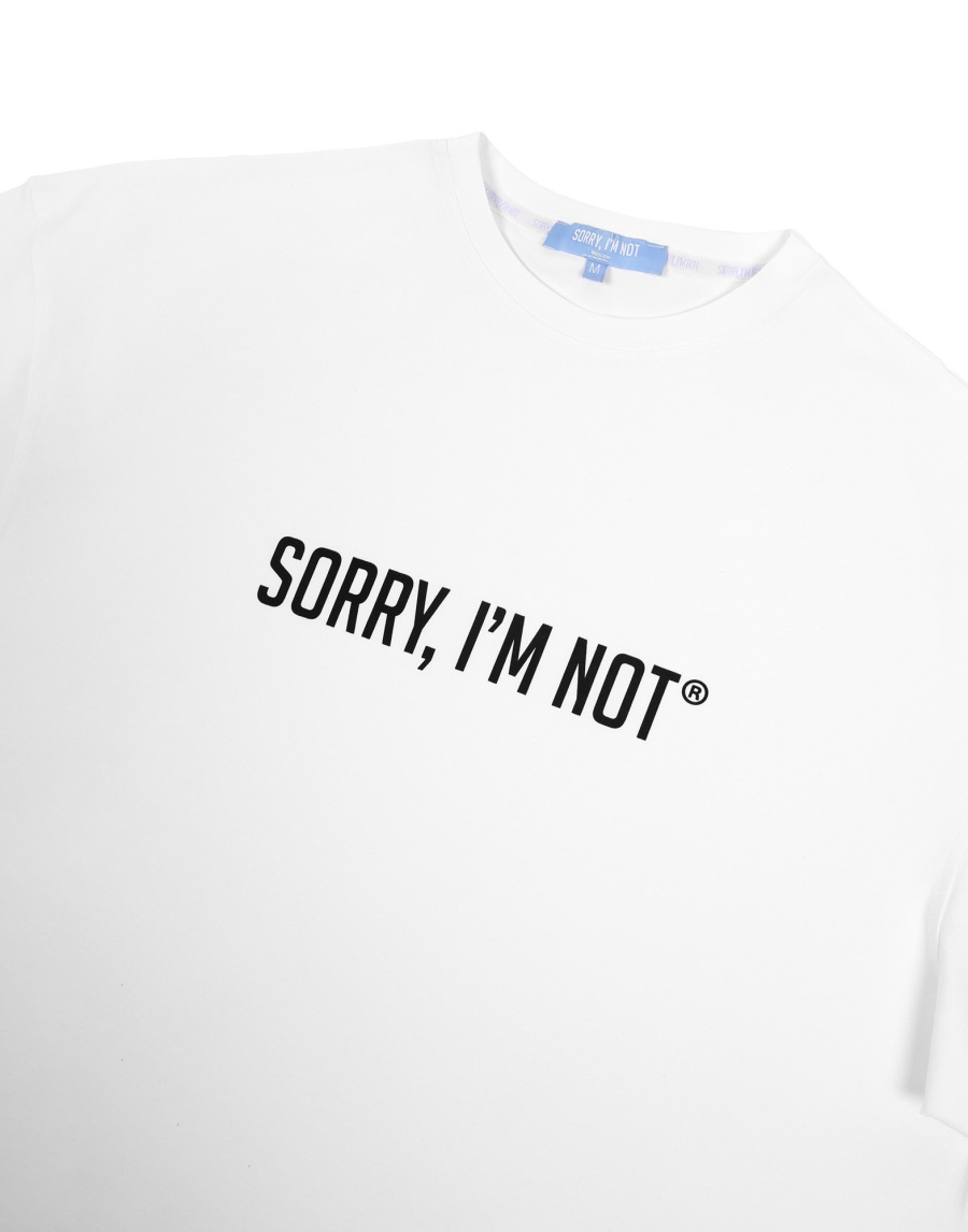Футболка SORRY, I'M NOT™ BASIC SORRY, I’M NOT, цвет: белый,  купить онлайн