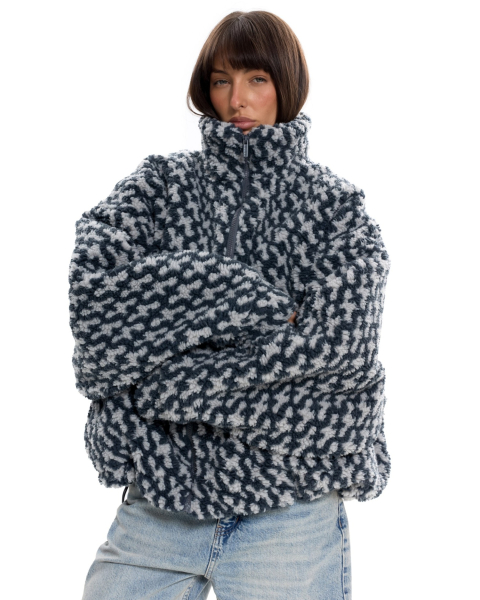 Бомбер Паттерн удлиненный Suborbia, цвет: графит, 007274 купить онлайн