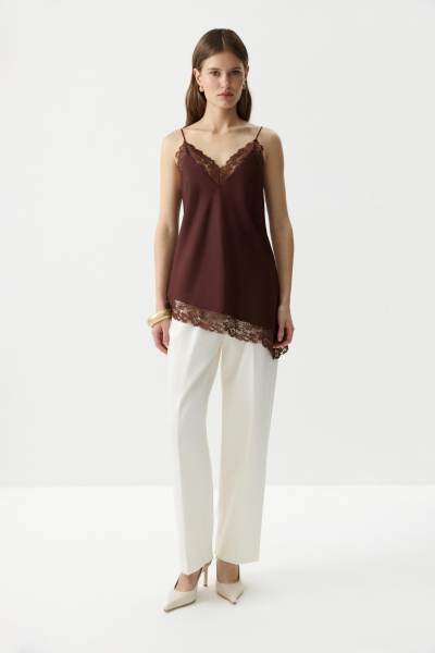 Топ с кружевом