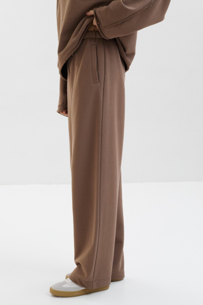 Брюки из футера marte, цвет: коричневый,  купить онлайн