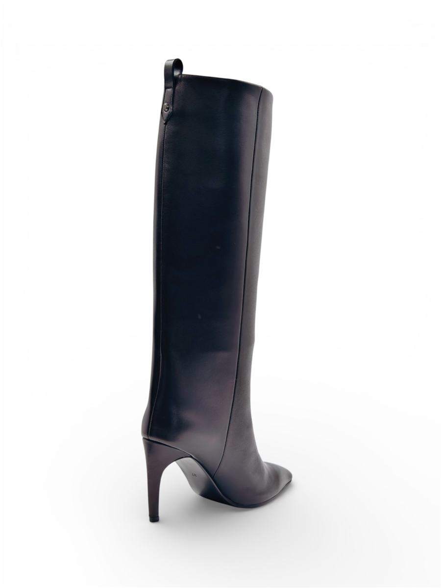 Сапоги демисезонные из натуральной кожи GRANDERA, цвет: Черный h25915-1502-26yp1 (942) купить онлайн