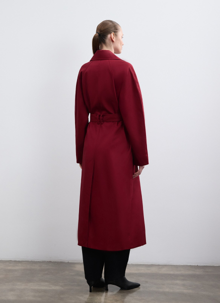 Тренч с объемным рукавом ALL WE NEED, цвет: Бордовый,  купить онлайн