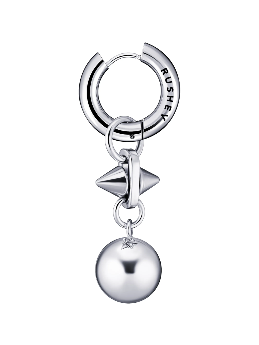 Моносерьга шар