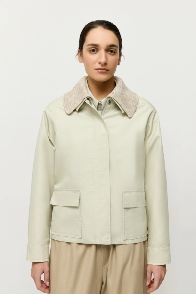 Куртка со съемным воротником