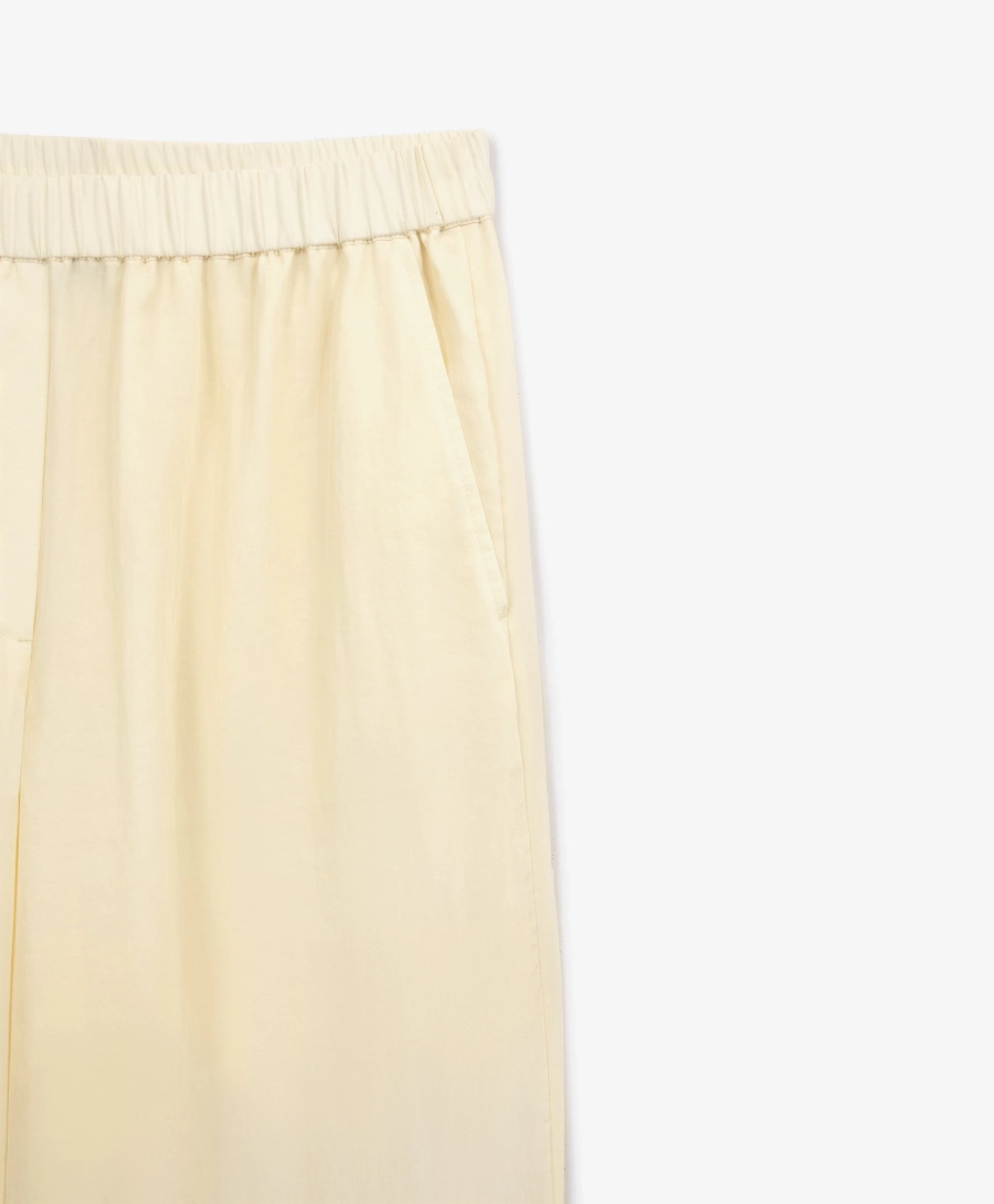 Брюки с поясом на резинке GLVR, цвет: Желтый, 126G24GAC6302 купить онлайн