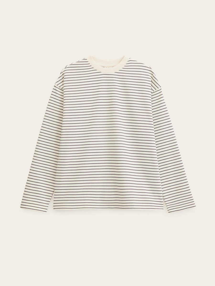 Лонгслив в полоску Chaika, цвет: белый, SS26LS07-101 купить онлайн