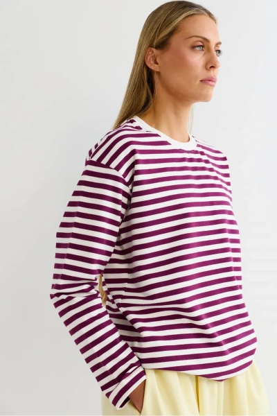 Тельняшка Erist store, цвет: Бордовый, НФ-00003092 купить онлайн