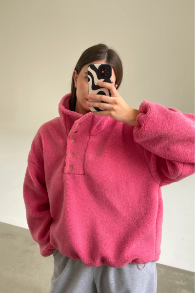 Анорак плюшевый