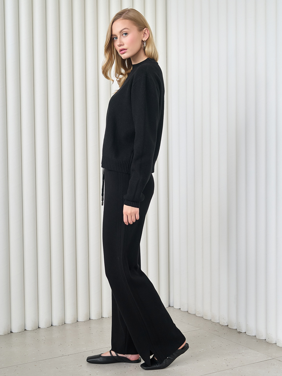 Костюм джемпер с брюками I.B.W., цвет: Черный, KJ109 купить онлайн Костюм джемпер с брюками I.B.W., цвет: Черный, KJ109 купить онлайн