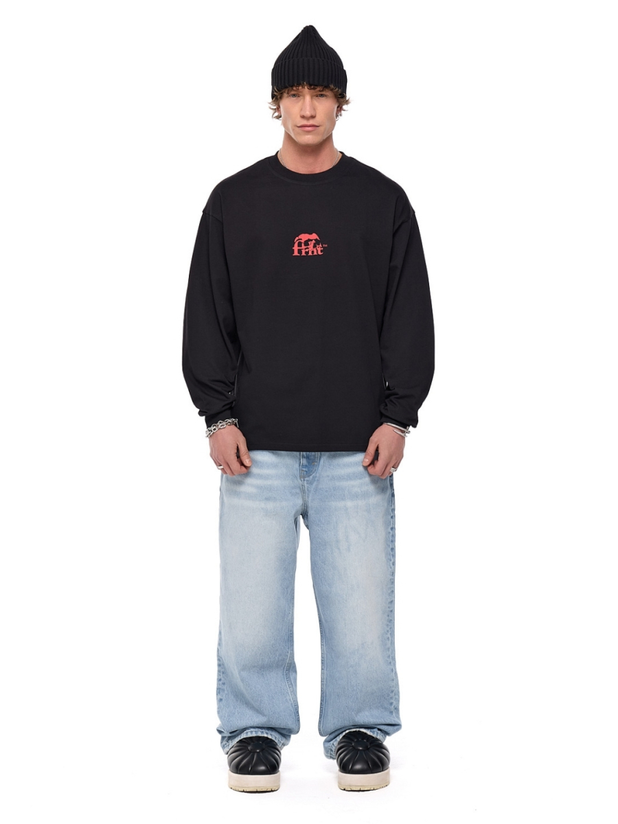 Лонгслив с принтом FRHT, цвет: Черный, LSSKLBK купить онлайн