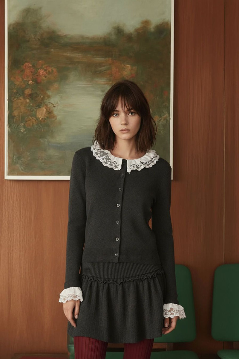 Юбка из смесовой вискозы TOPTOP, цвет: серый, TT.070.17943.800 купить онлайн Юбка из смесовой вискозы TOPTOP, цвет: серый, TT.070.17943.800 купить онлайн