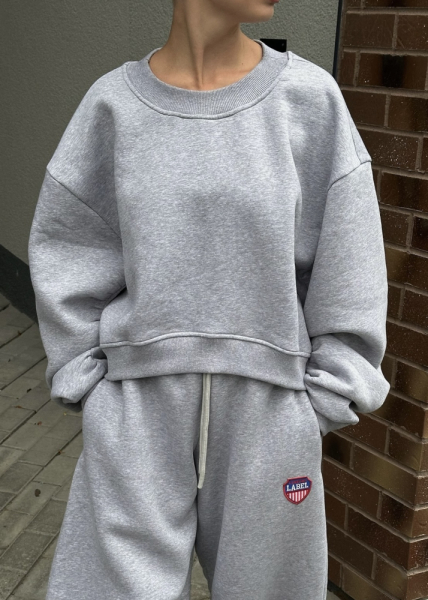 Свитшот Fleece GREY Свитшот Fleece GREY