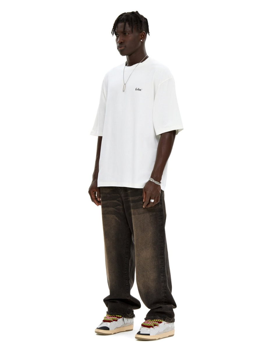 Футболка с принтом FRHT, цвет: белый, TSFCKWHT купить онлайн