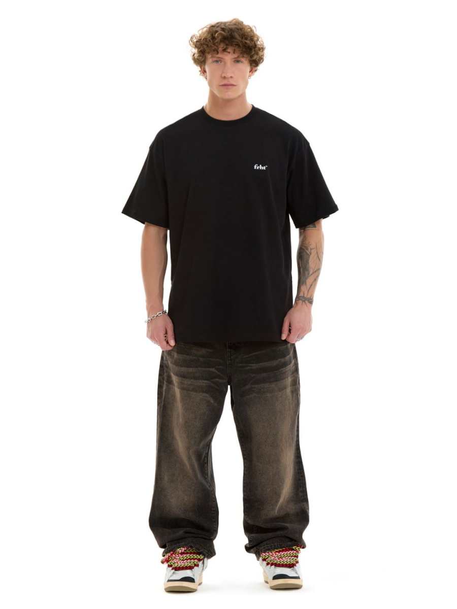 Футболка с принтом FRHT, цвет: Черный, TSTGBK купить онлайн