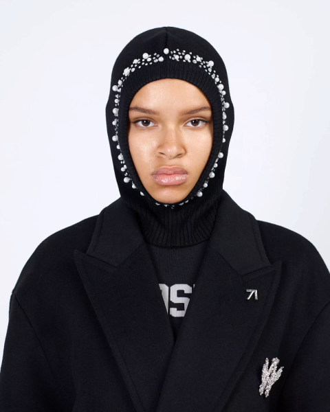 Балаклава со стразами