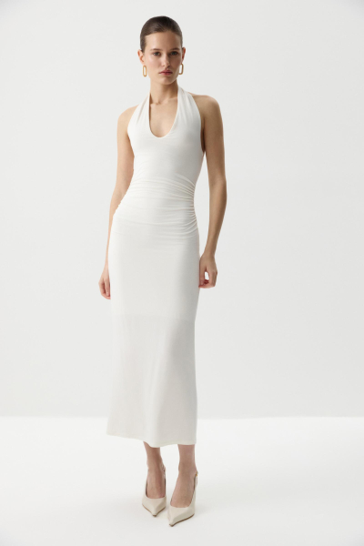 Платье с открытой спиной Charmstore, цвет: белый, 207-52965-111 купить онлайн