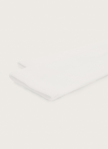 Гольфы из хлопка с прозрачной вставкой ALL WE NEED, цвет: белый  купить онлайн