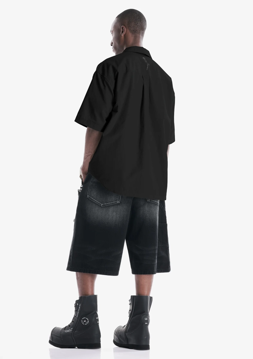 Рубашка KRAKATAU, цвет: Черный, Nm80-1 купить онлайн