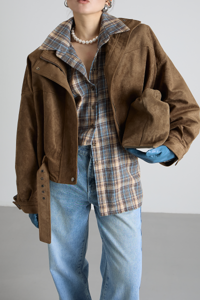 Бомбер MIA AIM, цвет: коричневый, MIA744 купить онлайн