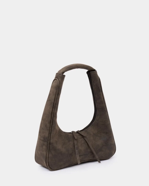 Сумка с фигурным дном Arny Praht, цвет: коричневый  купить онлайн