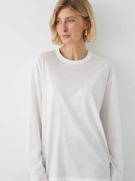 Лонгслив (модал) Marou, цвет: белый, Mar_26021503 купить онлайн