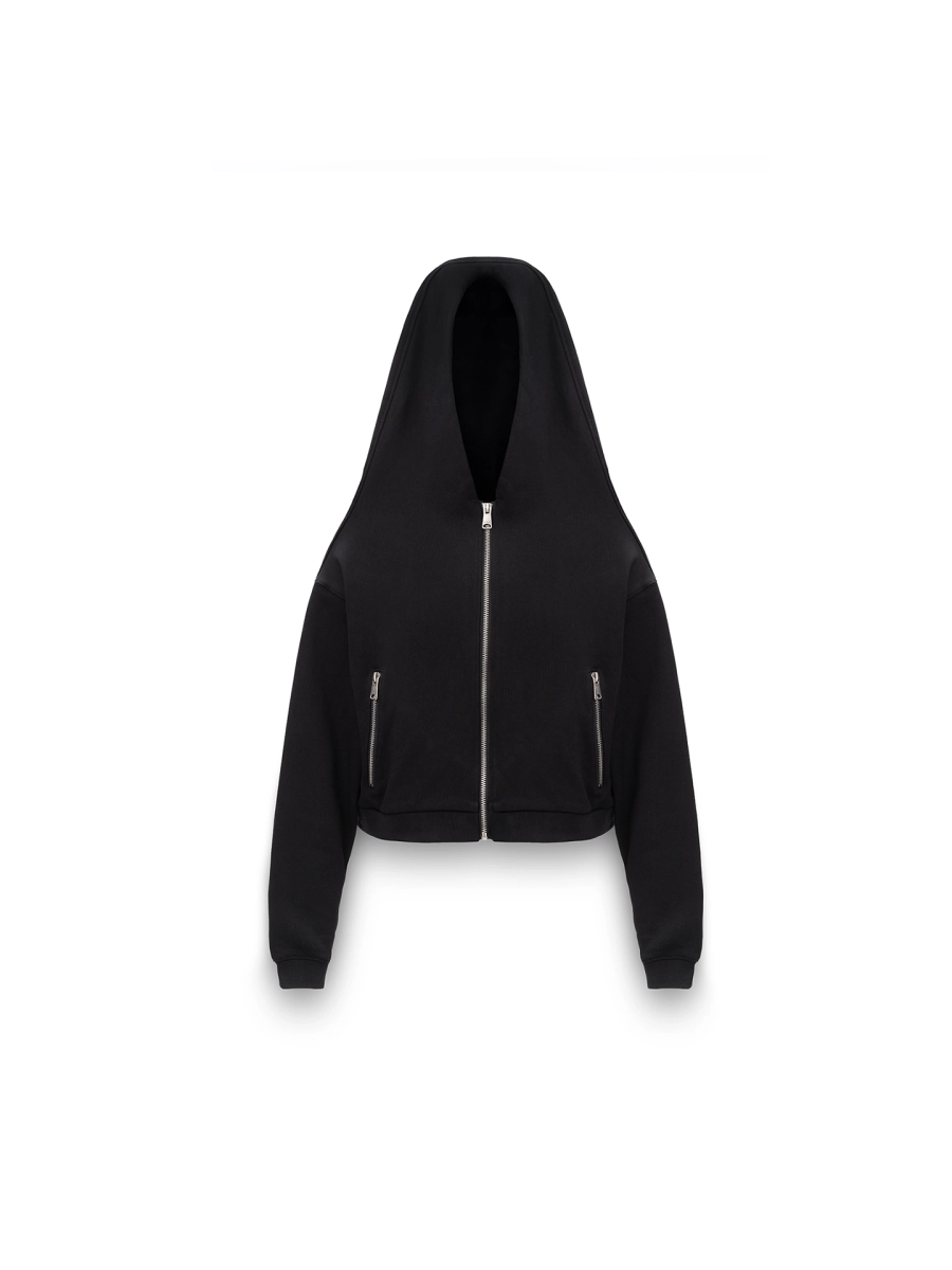 Худи на молнии ABC, цвет: Черный, 00-156 купить онлайн