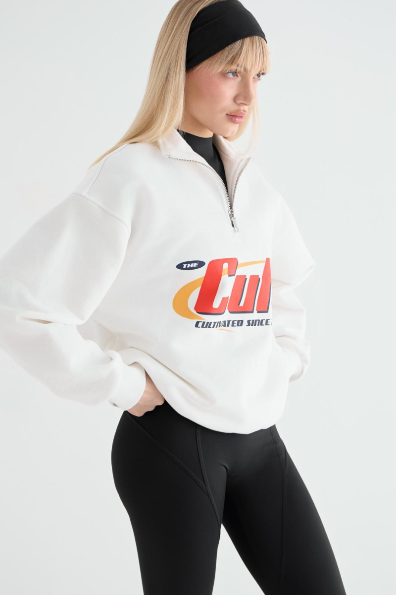Анорак с принтом CULTBASE, цвет: белый,  купить онлайн