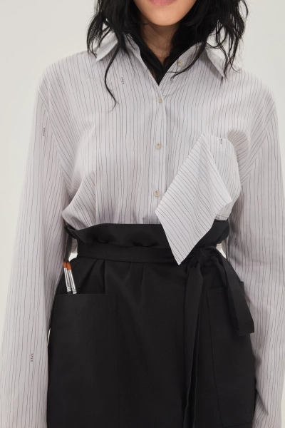 Юбка фартук UNKE, цвет: Черный, 2601SK001T_BL купить онлайн