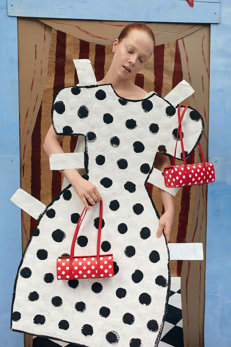 Сумка «Спаржа» мини / «Asparagus» VOLCHEK, цвет: мультиколор E15 купить онлайн