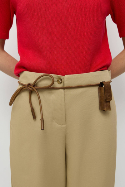 Шнур из натуральной кожи круглый