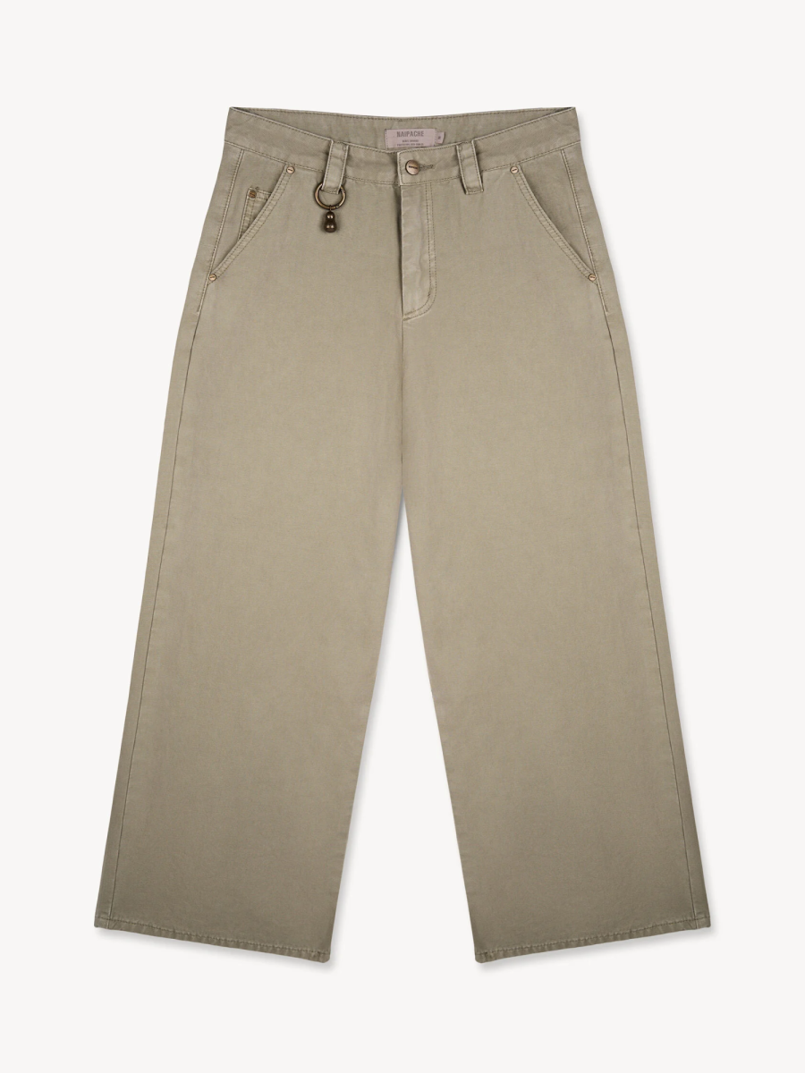 Джинсы оверсайз NAIPACHE, цвет: серый,  купить онлайн