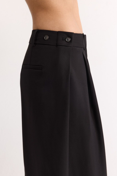 Брюки широкие с защипами TOPTOP, цвет: Черный, TTS.032.18768.900 купить онлайн