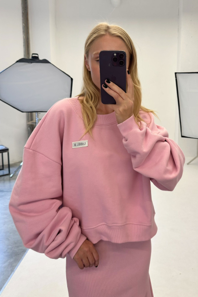 Свитшот LIGHT PINK Label .B, цвет: LIGHT PINK, Tp.02.4.360/2LP купить онлайн Свитшот LIGHT PINK Label .B, цвет: LIGHT PINK, Tp.02.4.360/2LP купить онлайн